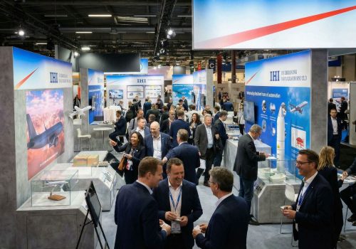 The Society of Japanese Aerospace Companies at the Paris Air Show