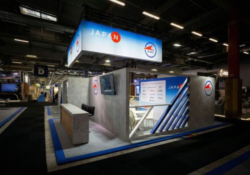 The Society of Japanese Aerospace Companies at the Paris Air Show